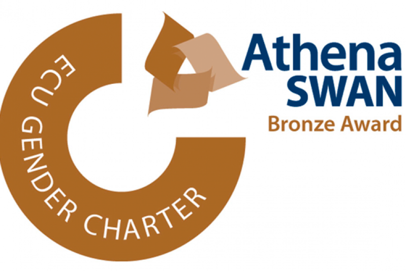 Athena Swan ECU race equality bronze logo